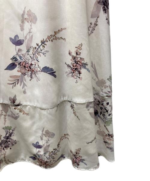HER LIP TO（ハーリップトゥ）HER LIP TO (ハーリップトゥ) French Bouquet Puff Sleeve Dress ベージュ サイズ:Ｍの古着・服飾アイテム