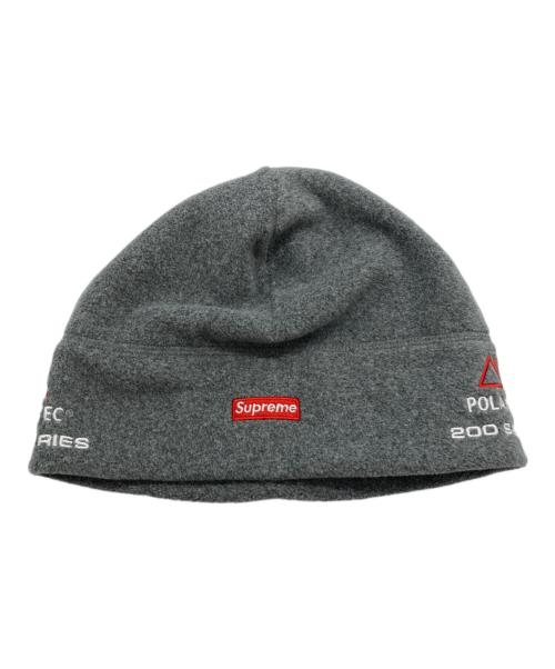 SUPREME（シュプリーム）SUPREME (シュプリーム) Polartec Sport Beanie　ポーラテックスポーツビーニー グレーの古着・服飾アイテム
