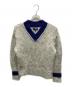 stussy（ステューシー）の古着「Mohair Tennis sweater」｜グレー