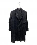 ANATOMICAアナトミカ）の古着「リネンアトリエコート」｜ブラック