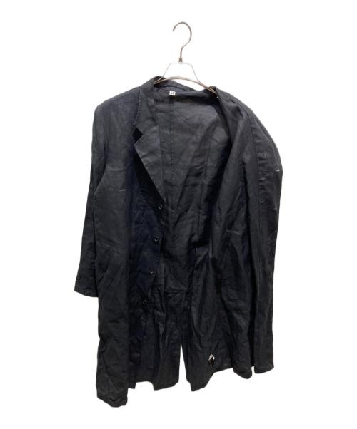 ANATOMICA（アナトミカ）ANATOMICA (アナトミカ) リネンアトリエコート ブラック サイズ:46の古着・服飾アイテム