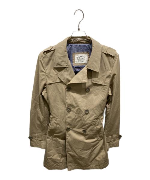 HERNO（ヘルノ）HERNO (ヘルノ) ベルテッドミドルトレンチコート ベージュ サイズ:48の古着・服飾アイテム