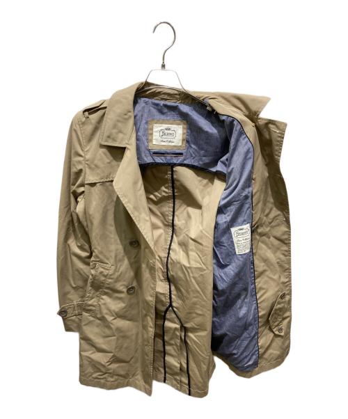 HERNO（ヘルノ）HERNO (ヘルノ) ベルテッドミドルトレンチコート ベージュ サイズ:48の古着・服飾アイテム