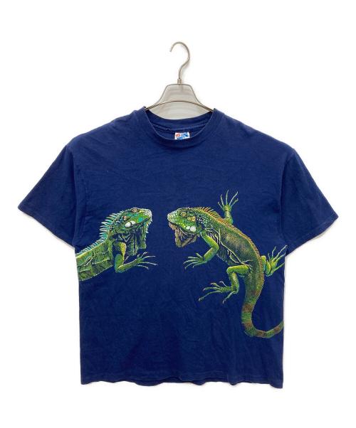 Hanes（ヘインズ）Hanes (ヘインズ) 半袖Tシャツ ネイビー サイズ:XLの古着・服飾アイテム