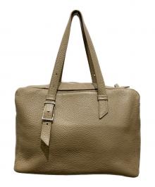 FIVEWOODS（ファイブウッズ）の古着「ラウンドジップトートバッグ」｜ブラウン