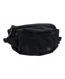 PORTER（ポーター）の古着「ウエストバッグ」｜ブラック