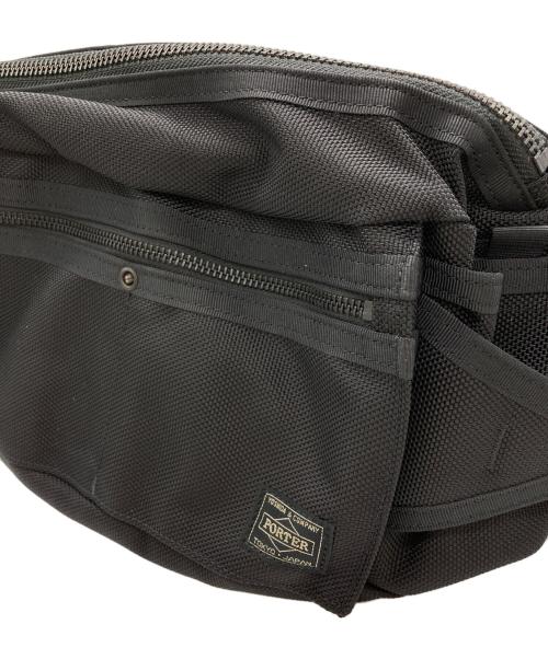 PORTER（ポーター）PORTER (ポーター) ウエストバッグ ブラックの古着・服飾アイテム