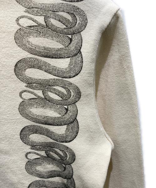 Hysteric Glamour（ヒステリックグラマー）Hysteric Glamour (ヒステリックグラマー) X-GIRL (エックスガール) L/S COMPACTTOP ベージュ サイズ:Ｍの古着・服飾アイテム