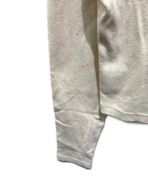 Hysteric Glamour（ヒステリックグラマー）Hysteric Glamour (ヒステリックグラマー) X-GIRL (エックスガール) L/S COMPACTTOP ベージュ サイズ:Ｍの古着・服飾アイテム