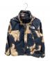 THE NORTH FACE（ザ ノース フェイス）の古着「Bleached Denim Print Mountain Jacket ブリーチドデニムプリントマウンテンジャケット」｜ブラウン