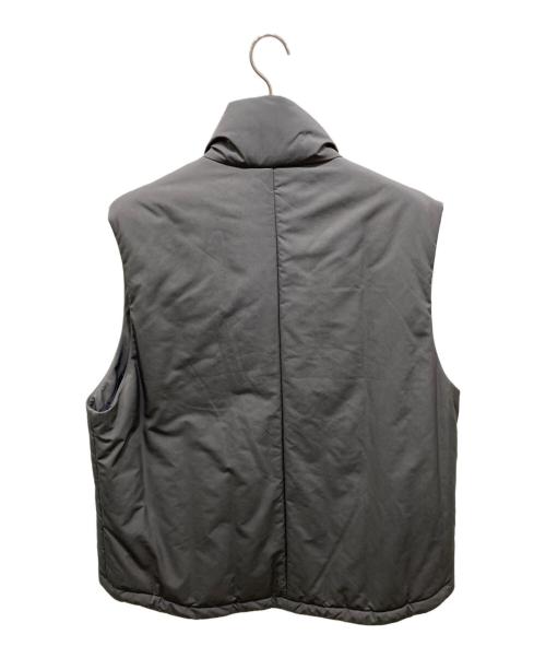 ATON（エイトン）ATON (エイトン) NYLON TWILL PADDED VEST グレー サイズ:4の古着・服飾アイテム