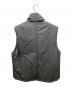 ATON (エイトン) NYLON TWILL PADDED VEST グレー サイズ:4：20000円