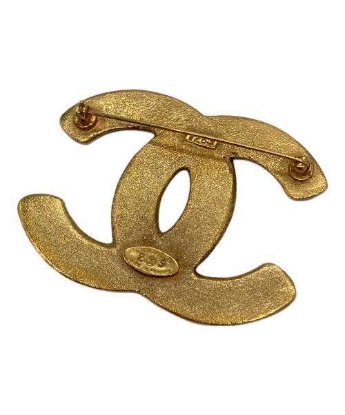 CHANEL（シャネル）CHANEL (シャネル) ココマークブローチ ゴールドの古着・服飾アイテム