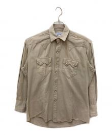 Wrangler（ラングラー）の古着「ウエスタンシャツ」｜ベージュ