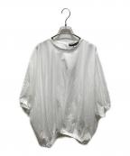 mizuiro-indミズイロインド）の古着「コットン ローン ドルマン ボリューム プルオーバー」｜ホワイト