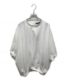 mizuiro-ind（ミズイロインド）の古着「コットン ローン ドルマン ボリューム プルオーバー」｜ホワイト