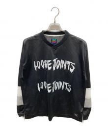 LOOSE JOINTS（ルーズジョインズ）の古着「RAVE' CWL MESH SHIRT」｜ブラック