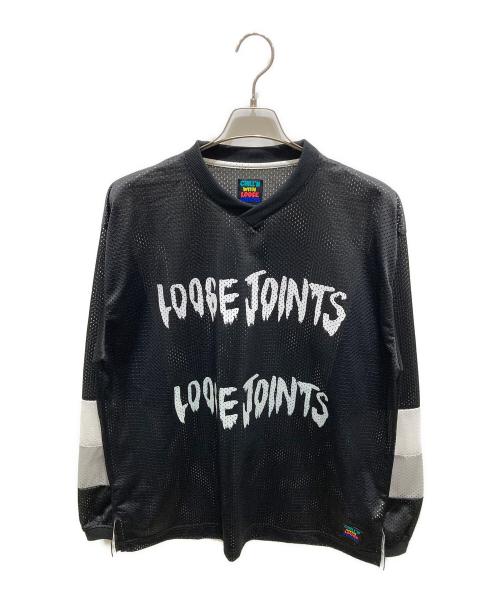 LOOSE JOINTS（ルーズジョインズ）LOOSE JOINTS (ルーズジョインズ) RAVE' CWL MESH SHIRT ブラック サイズ:XLの古着・服飾アイテム