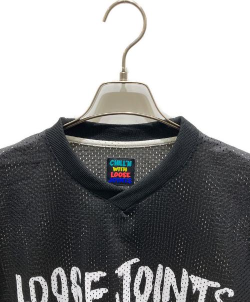 LOOSE JOINTS（ルーズジョインズ）LOOSE JOINTS (ルーズジョインズ) RAVE' CWL MESH SHIRT ブラック サイズ:XLの古着・服飾アイテム
