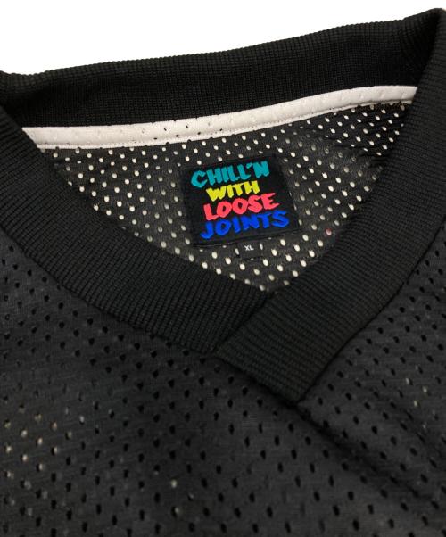 LOOSE JOINTS（ルーズジョインズ）LOOSE JOINTS (ルーズジョインズ) RAVE' CWL MESH SHIRT ブラック サイズ:XLの古着・服飾アイテム