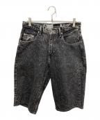 LEVI'Sリーバイス）の古着「バギーハーフパンツ」｜ブラック