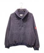 C.Eシーイー）の古着「WOOL/POLY FLEECE PULLOVER　ウールポリフリースプルオーバー」｜ネイビー
