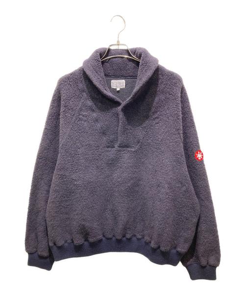 C.E（シーイー）C.E (シーイー) WOOL/POLY FLEECE PULLOVER　ウールポリフリースプルオーバー ネイビー サイズ:Lの古着・服飾アイテム