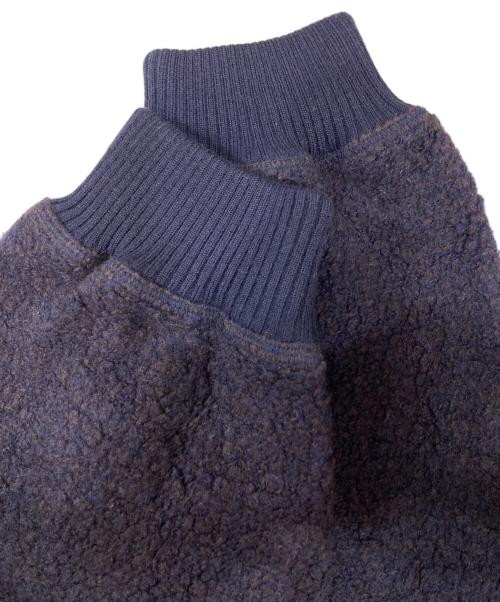 C.E（シーイー）C.E (シーイー) WOOL/POLY FLEECE PULLOVER　ウールポリフリースプルオーバー ネイビー サイズ:Lの古着・服飾アイテム