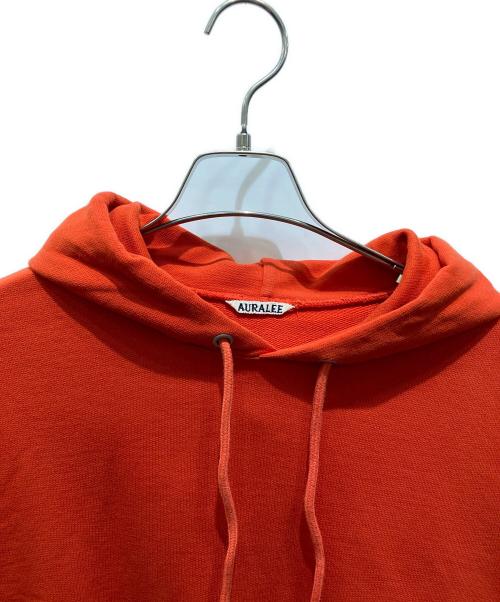 AURALEE（オーラリー）AURALEE (オーラリー) SUPER MILLED SWEAT PULLOVER オレンジ サイズ:5の古着・服飾アイテム
