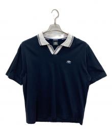UMBRO×BEAUTY&YOUTH（アンブロ×ビューティーアンドユース）の古着「ゲームシャツ」｜ネイビー
