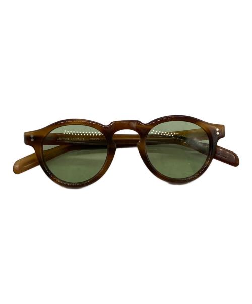 UNITED ARROWS（ユナイテッドアローズ）UNITED ARROWS (ユナイテッドアローズ) 金子眼鏡 (カネコガンキョウ) サングラス ブラウンの古着・服飾アイテム