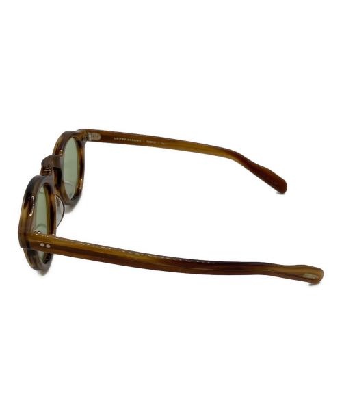 UNITED ARROWS（ユナイテッドアローズ）UNITED ARROWS (ユナイテッドアローズ) 金子眼鏡 (カネコガンキョウ) サングラス ブラウンの古着・服飾アイテム