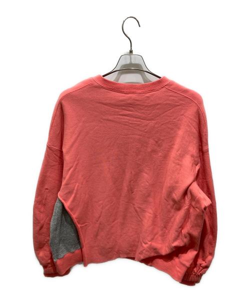 FACETASM（ファセッタズム）FACETASM (ファセッタズム) レイヤードスウェット ピンク サイズ:5の古着・服飾アイテム