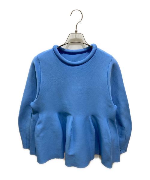 Adam et Rope（アダム エ ロペ）Adam et Rope (アダム エ ロペ) ウエストポイントプルオーバー ブルー サイズ:Fの古着・服飾アイテム