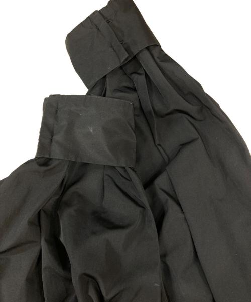 UNITED ARROWS（ユナイテッドアローズ）UNITED ARROWS (ユナイテッドアローズ) ギャザーブラウス ブラック サイズ:記載なしの為実寸参照の古着・服飾アイテム