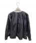 UNITED ARROWS (ユナイテッドアローズ) ギャザーブラウス ブラック サイズ:記載なしの為実寸参照：5000円