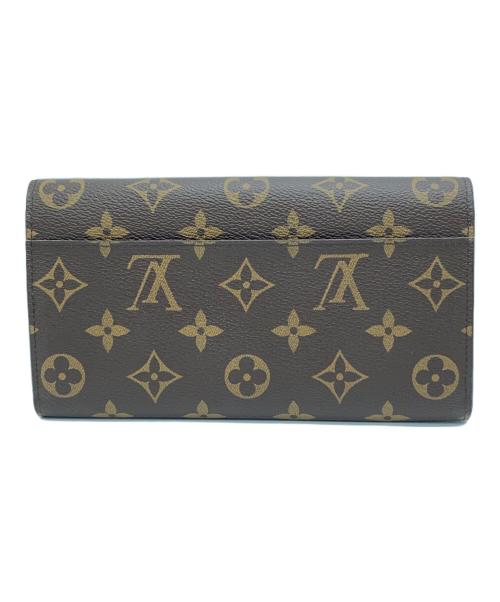 LOUIS VUITTON（ルイ ヴィトン）LOUIS VUITTON (ルイ ヴィトン) 長財布　モノグラム　ポルトフォイユ・サラ ブラウンの古着・服飾アイテム