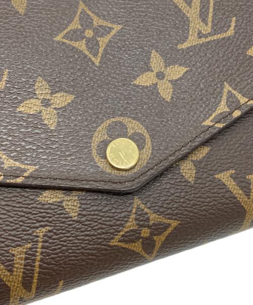 LOUIS VUITTON（ルイ ヴィトン）LOUIS VUITTON (ルイ ヴィトン) 長財布　モノグラム　ポルトフォイユ・サラ ブラウンの古着・服飾アイテム