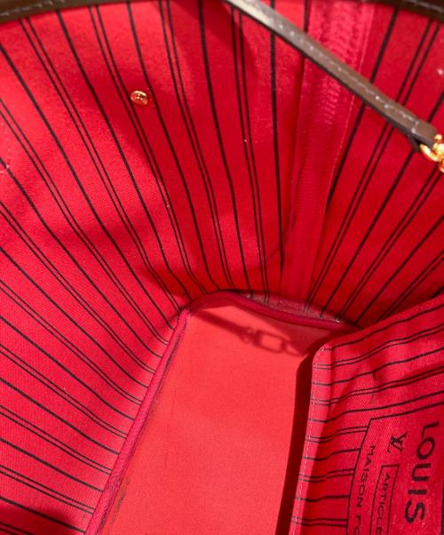 LOUIS VUITTON（ルイ ヴィトン）LOUIS VUITTON (ルイ ヴィトン) ハンドバッグ　ダミエ　ネヴァーフルMM ブラウンの古着・服飾アイテム