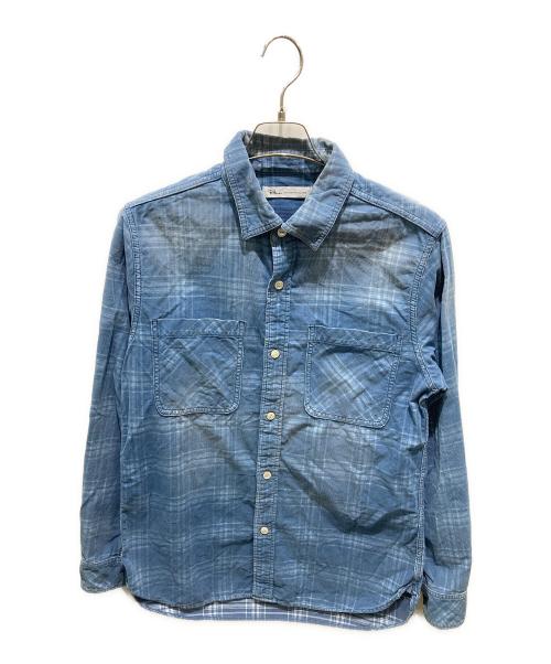 Ron Herman（ロンハーマン）Ron Herman (ロンハーマン) コーデュロイシャツ ブルー サイズ:Ｍの古着・服飾アイテム