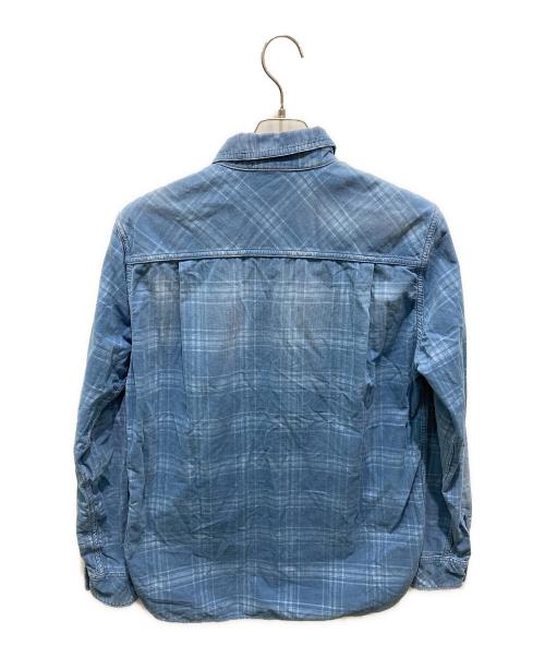 Ron Herman（ロンハーマン）Ron Herman (ロンハーマン) コーデュロイシャツ ブルー サイズ:Ｍの古着・服飾アイテム