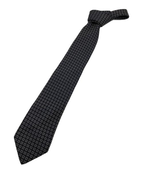 BRIONI（ブリオーニ）BRIONI (ブリオーニ) ネクタイ ブラック サイズ:記載なしの為実寸参照の古着・服飾アイテム