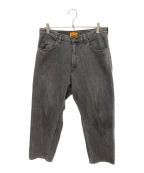SUNDAYS BESTサンデイズベスト）の古着「] REGULAR FIT STONE WASHED BLACK DENIM」｜グレー
