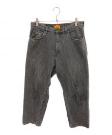 SUNDAYS BEST（サンデイズベスト）の古着「] REGULAR FIT STONE WASHED BLACK DENIM」｜グレー