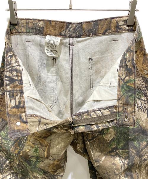 CarHartt（カーハート）CarHartt (カーハート) リアルツリーカモフラストレートパンツ ブラウン サイズ:W33の古着・服飾アイテム