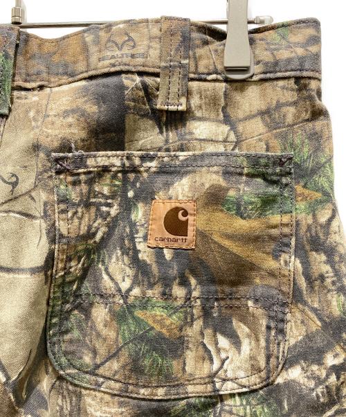 CarHartt（カーハート）CarHartt (カーハート) リアルツリーカモフラストレートパンツ ブラウン サイズ:W33の古着・服飾アイテム