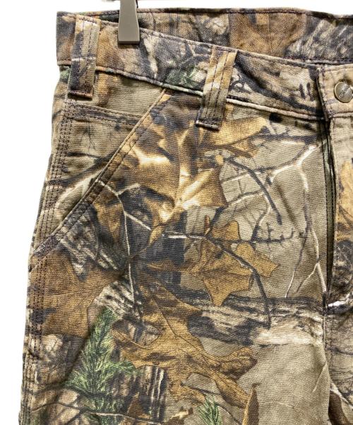 CarHartt（カーハート）CarHartt (カーハート) リアルツリーカモフラストレートパンツ ブラウン サイズ:W33の古着・服飾アイテム