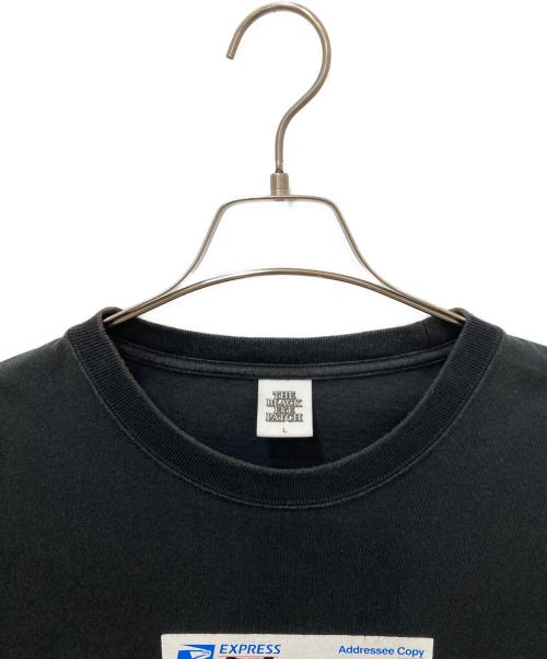 BlackEyePatch（ブラックアイパッチ）BlackEyePatch (ブラックアイパッチ) ロゴプリントTシャツ ブラック サイズ:Lの古着・服飾アイテム