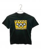 USEDユーズド）の古着「プリントTシャツ」｜ブラック