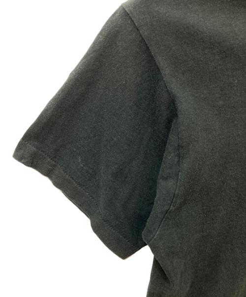 USED（ユーズド）USED (ユーズド) プリントTシャツ ブラック サイズ:実寸参照の古着・服飾アイテム